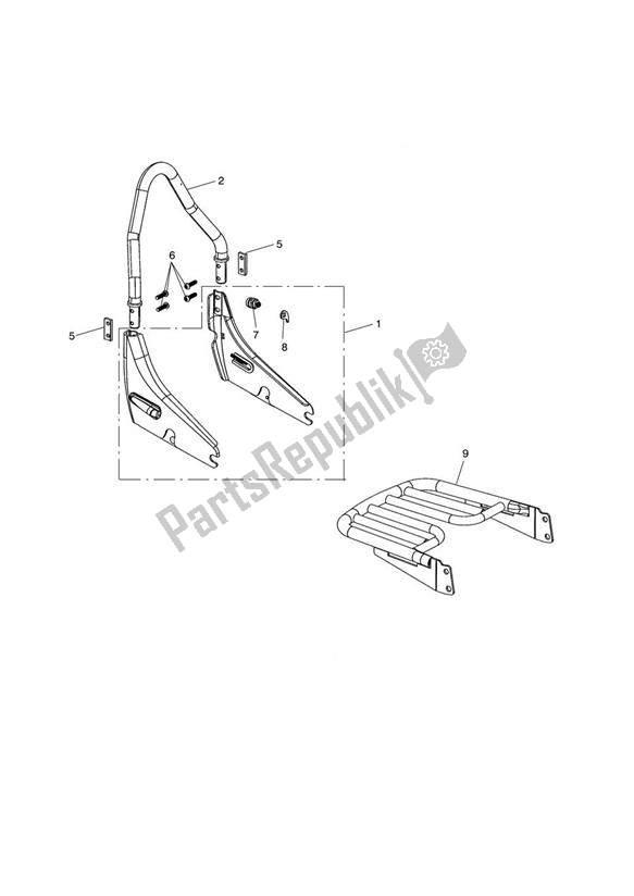 Order sissy bar rack special edition only spareparts for the